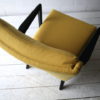 1950s Yellow Black Armchair 5