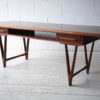 Vintage Rosewood Coffee Table by E.W. Bach 2