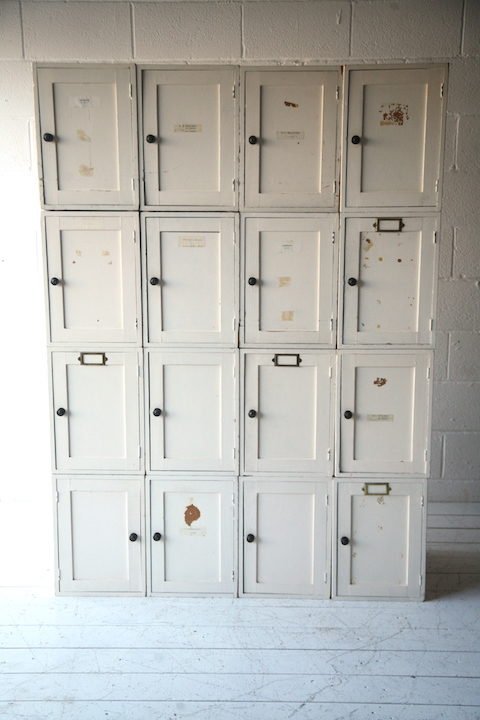 16 Vintage White Pine Cabinets 2