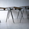 1950s Formica & Aluminium Stacking Tables by Esavian 1