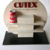 Vintage Cutex Shop Display Cabinet