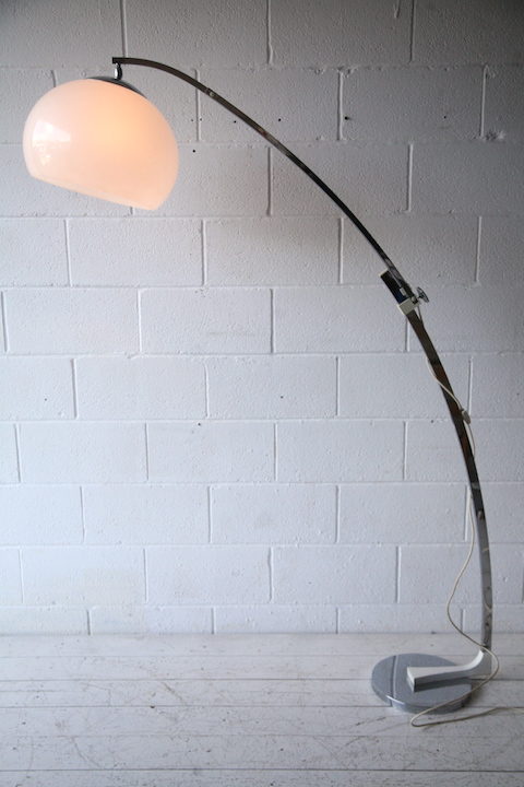 1970s Chrome Arco Floor Lamp 1