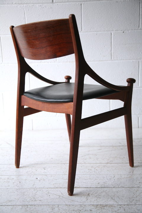 Teak 1960s Danish Teak Chair by Vestervig Eriksen