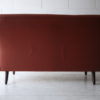 1960s Danish Leather Rosewood Sofa 3