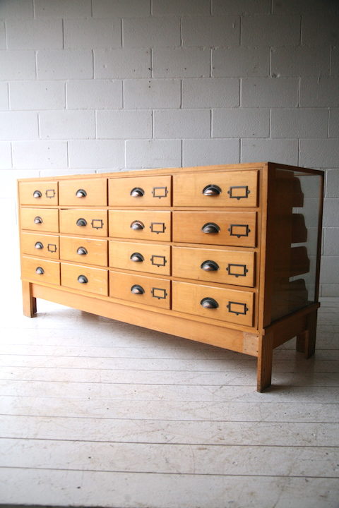 Vintage Haberdashery Cabinet