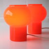 1970s Glass Table Lamps by Thorn
