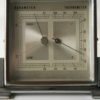 Art Deco Chrome Barometer