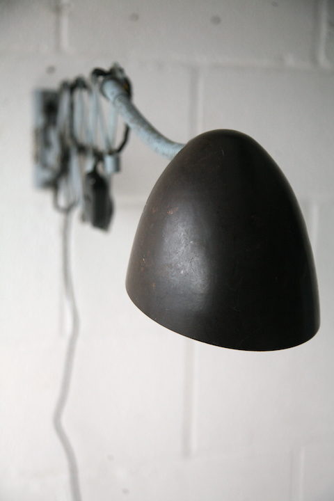 Vintage 1950s Scissor Wall Lamp