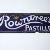 Vintage Enamel Rowntrees Pastilles Sign 1