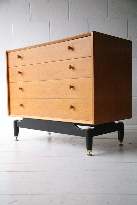 1960s Oak Chest of Drawers by G Plan 1