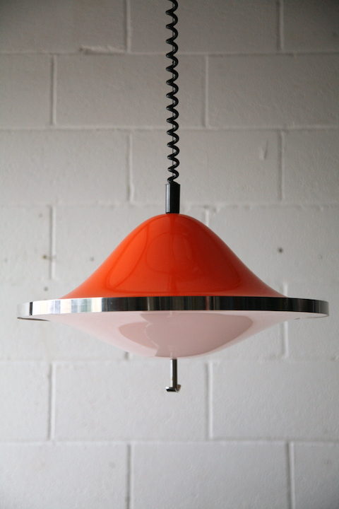 1970s-orange-rise-and-fall-ceiling-light-4