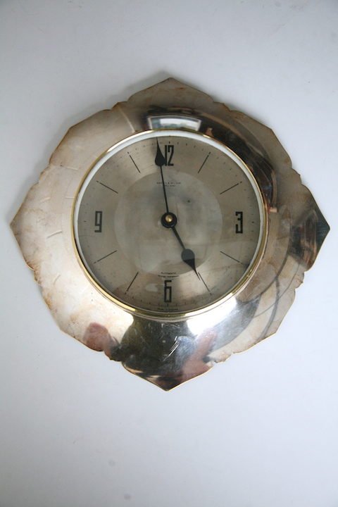vintage-anstey-and-wilson-chrome-wall-clock