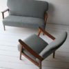 1950s Danish Oak Sofa