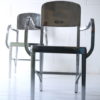1950s Polished Aluminium Chairs 2
