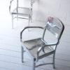 1950s Polished Aluminium Chairs 4