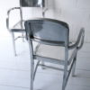 1950s Polished Aluminium Chairs 5