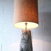 Large Vintage Ceramic Lamp & Shade 3