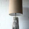Large Vintage Ceramic Lamp & Shade 4