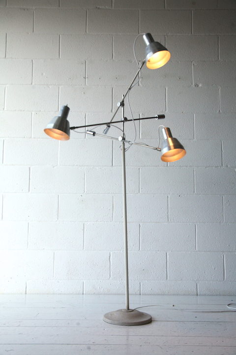 Vintage 3 Arm Floor Lamp 3
