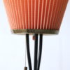 1950s French Tripod Floor Lamp with Pleated Shade 2