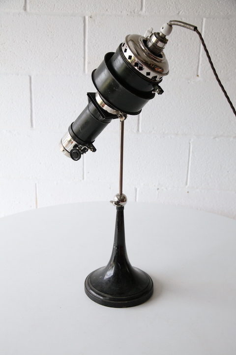 1950s Large Scientific Lamp
