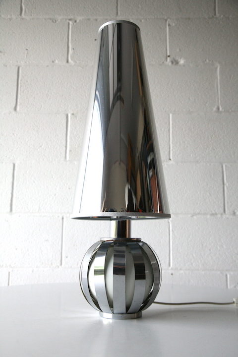 1970s Chrome Lamp