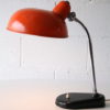 Vintage 1950s Orange Desk Lamp