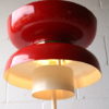 1970s Red Space Age Floor Lamp 1