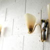Pair of 1950s Glass Wall Lights 4