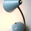 Small Blue 1950s Italian Lamp