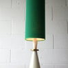 Vintage 1960s Table Lamp with Green Shade