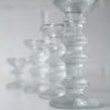 Vintage Glass Candlesticks by Timo Sarpaneva for Iittala 1