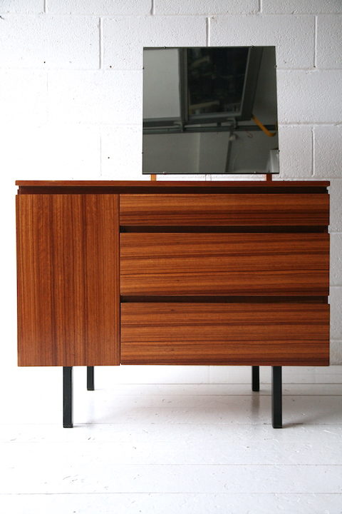 1960s Rosewood Dressing Table