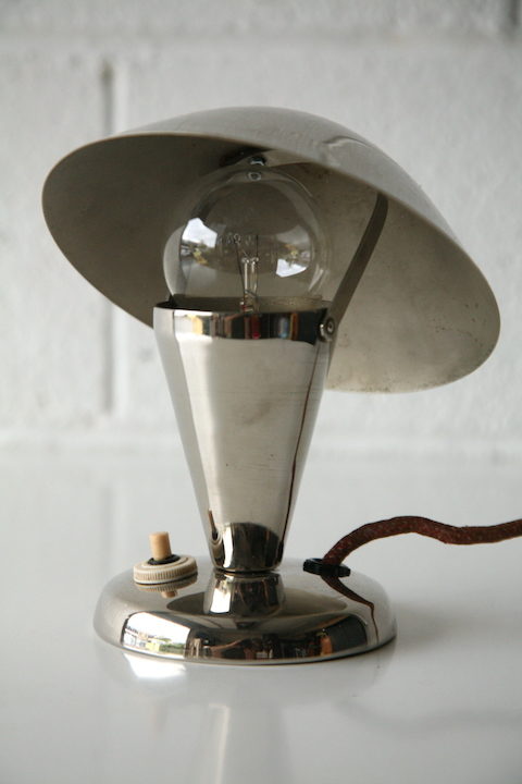 1930s Table Lamp by Napako Czechoslovakia
