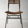 1950s Cane Steel Chair