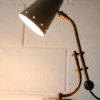 1950s French Brass Desk Lamp 1
