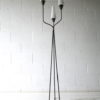 1950s French Glass Triple Floor Lamp 2