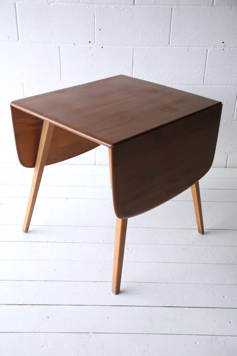 1960s Drop Leaf Elm Table by Ercol