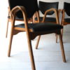 Rare Set of Bentwood Stacking Chairs by James Leonard 6