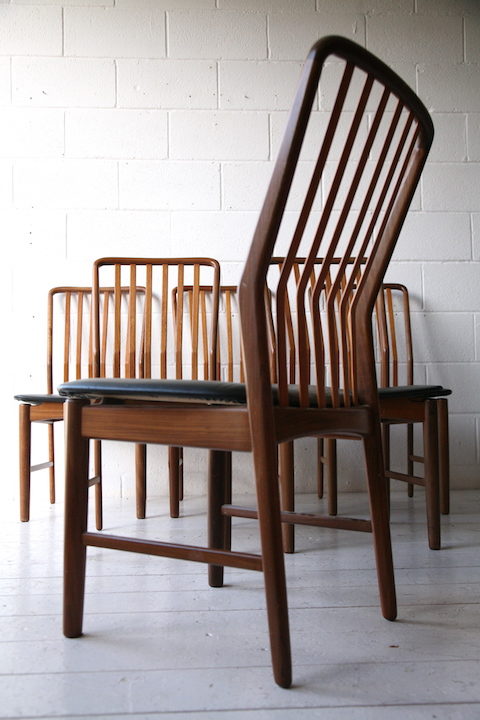 Set of 6 Danish Dining Chairs by Svend Madsen 2