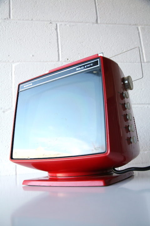 Vintage Sanyo Solid State Television 5