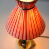 1950s Ceramic Lamp and Shade 5