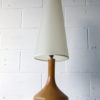 1960s Amber Glass Lamp 4