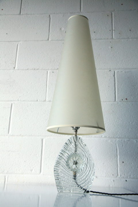 1960s Italian Glass Lamp 3