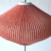 1950s Floor Lamp with Pleated Shade