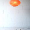 1950s Floor Lamp with Pleated Shade 2