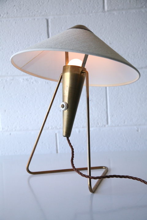 1950s Lamp by Helena Frantova for Okolo 3