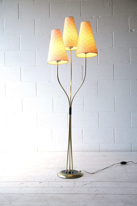 1950s Triple Floor Lamp 1