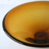 1960s Amber Glass Bowl 3