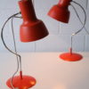 1960s Orange Desk Lamps by Josef Hurka for Napako 3